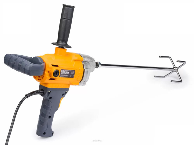 Дриль-міксер Powermat PM-MI-2400T, будівельний міксер, міксер для фарби, міксер для штукатурки