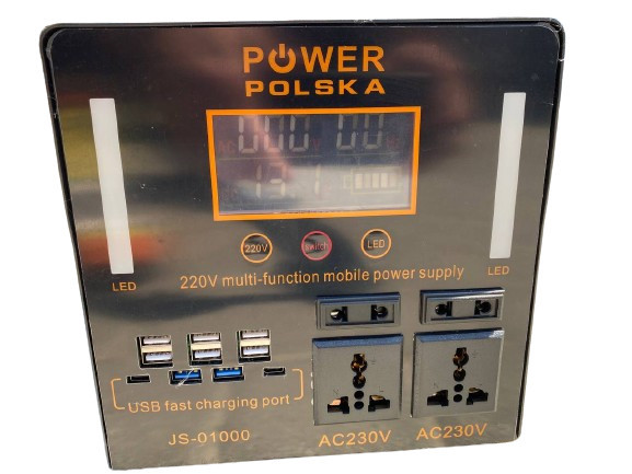 Зарядна станція 1000 В + сонячні панелі Power Polska