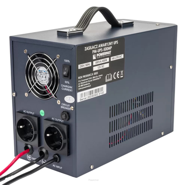 Джерело безперебійного живлення Powermat PM-UPS-500MP