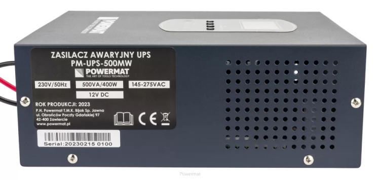 Джерело безперебійного живлення Powermat PM-UPS-500MW