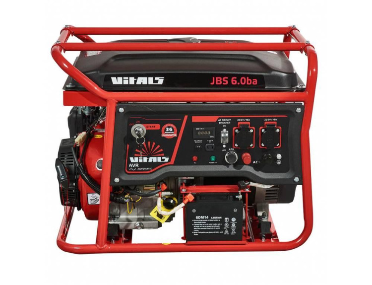 Генератор бензиновий Vitals JBS 6.0ba