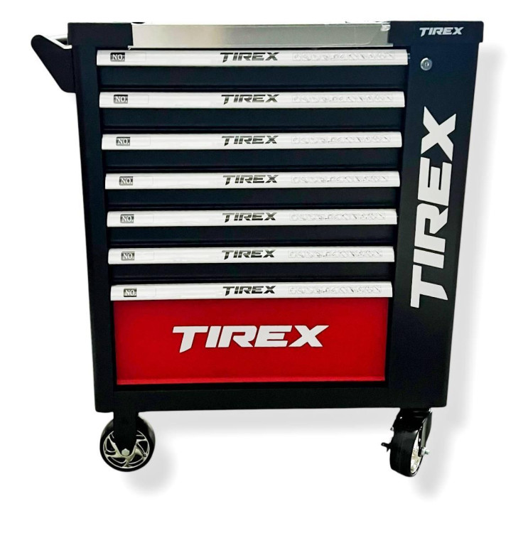 Інструментальна шафа TIREX ALTC298 з 12 ящиками та набором інструментів 298 ел