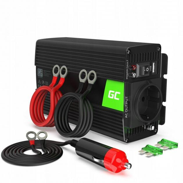Інвертор універсальний Green Cell INV05DE(old), універсальний інвертор, інвертор, портативний інвертор