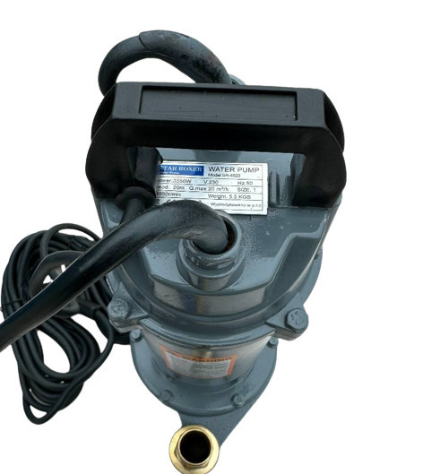 Занурювальний насос для чистої та брудної води з поплавком 3550W STAR ROXER SR-4023, насос для брудної води
