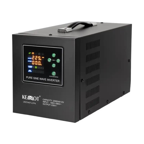 Джерело безперебійного живлення (ІБП) KEMOT PROsinus 2000 12/230 V (2000VA/1200W) URZ-3407-LFP4