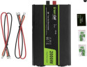 Інвертор Green Cell 2000w/4000w чистий синус, інвертор для сонячних панелей, інвертор 2 квт, інвертор 2 кв