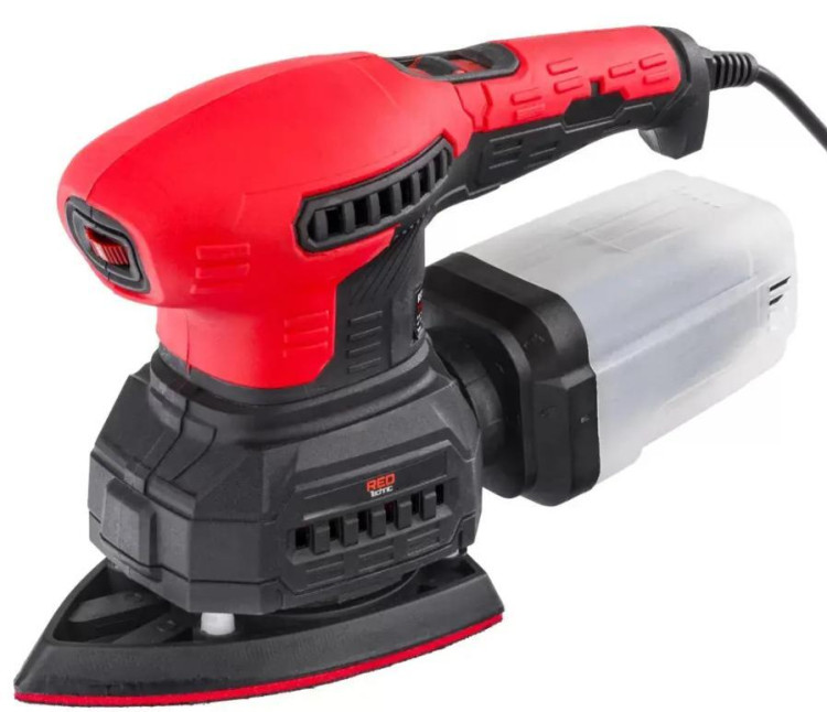 Шліфмашина багатофункціональна RED TECHNIC RTSMO0060, мультишліфмашина, шліфкомбайн, шліфмашина 3в1