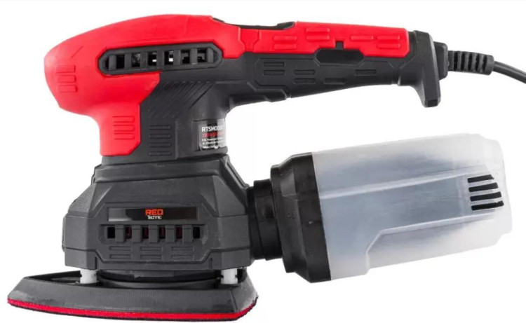 Шліфмашина багатофункціональна RED TECHNIC RTSMO0060, мультишліфмашина, шліфкомбайн, шліфмашина 3в1