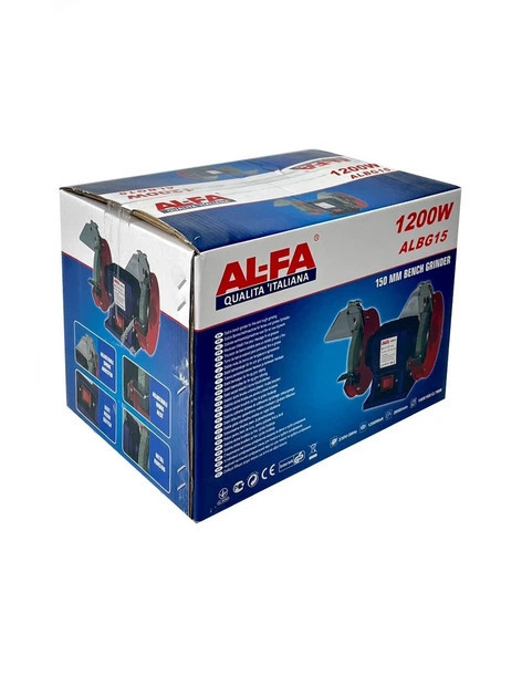 Точильний верстат Al-FA ALBG15 150 мм 1200 Вт