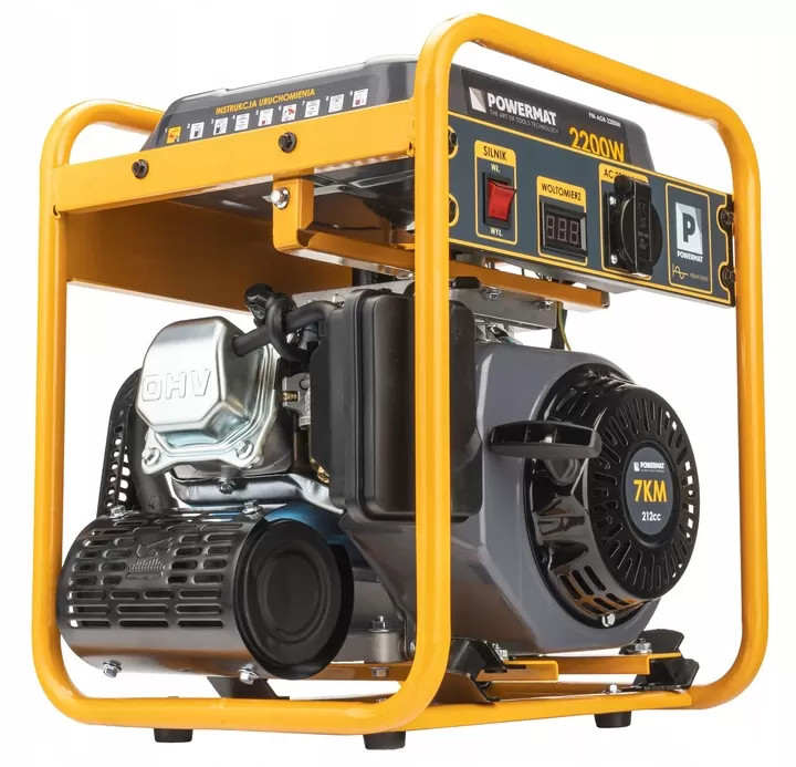 Генератор інверторний Powermat Powermat PM-AGR-2200IM 2,2 кВт, бензиновий генератор, генератор 2.2 кВт