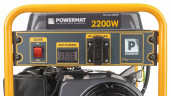 Генератор інверторний Powermat Powermat PM-AGR-2200IM 2,2 кВт, бензиновий генератор, генератор 2.2 кВт