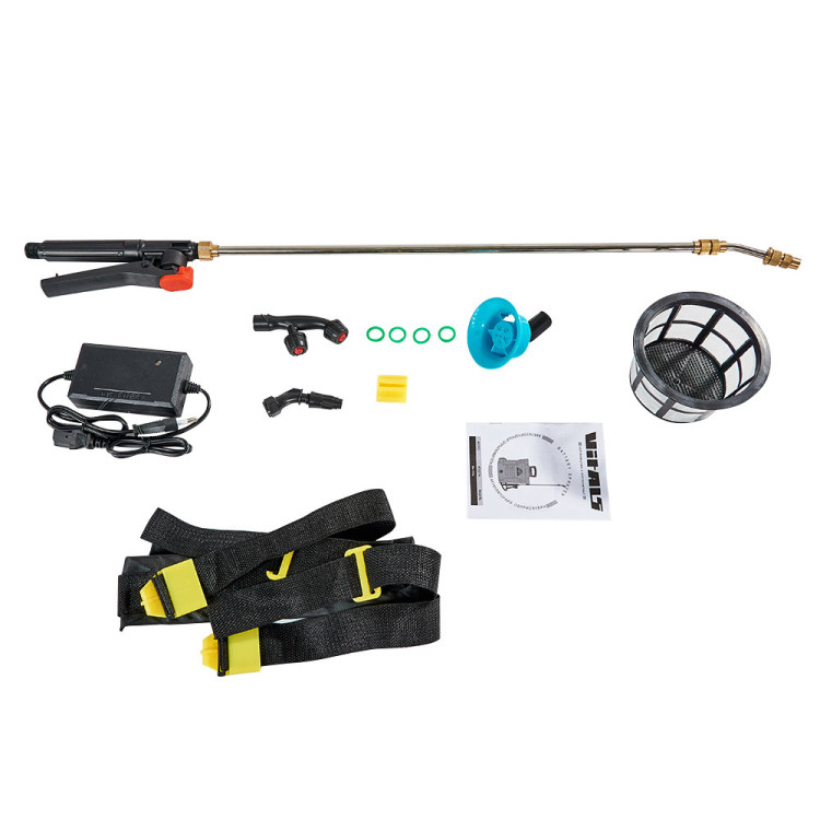 Акумуляторний обприскувач Vitals SM 112o, садовий обприскувач, обприскувач на батареї, обприскувач