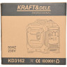 Генератор бензиновий інверторний Kraft Dele KD3162 2,3 кВт, максимум 2,5 кВт, 230 В, 2 розетки, DC 12 В, USB 5 В