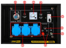 Генератор дизельний Kraft and Dele KD122 6.5 кВт з електрозапуском