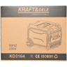 Генератор бензиновий інверторний Kraft Dele KD3164 6,5 кВт, максимум 6,7 кВт, 230 В, USB, 12 В, електрозапуск, колеса