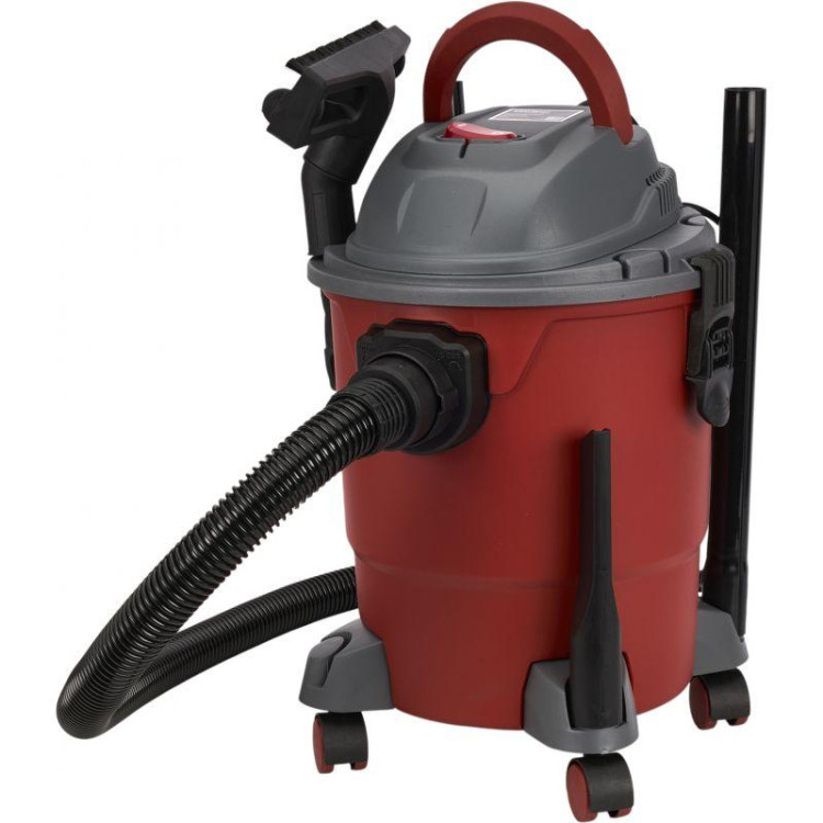 Пилосос промисловий Kraft Dele KD475 1200 Вт, 20 л, сухе прибирання, регулювання потужності, багаторазовий фільтр