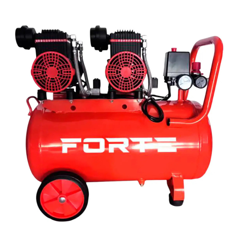 Компресор безоливний FORTE 1280WX2-50L