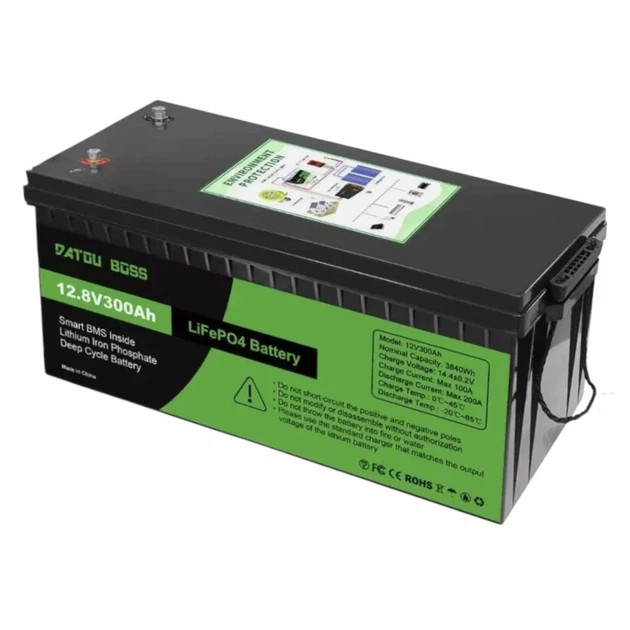 Автономний акумулятор LiFePO4 DATOU BOSS 12 V 300 Ah (3840 Вт·год) з BMS