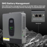 Гібридний інвертор DATOUBOSS DT2430 3000 Вт, 24 В, чиста синусоїда, MPPT 100 А, PV до 500 В, Wi-Fi