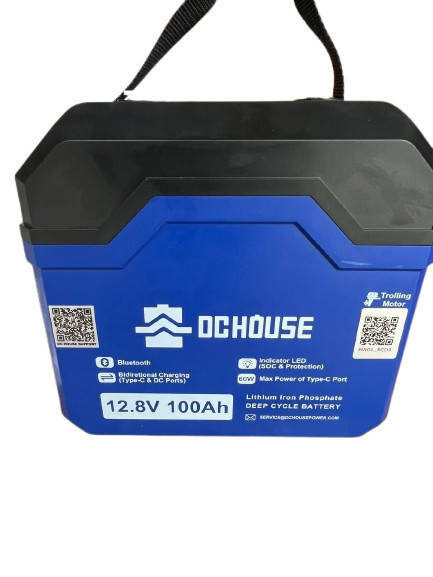 Акумулятор DCHOUSE LiFePO4 12.8 V 100 Ah (1280Wh) Deep Cycle Battery