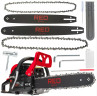 Бензопила RED TECHNIC RTPSP0035, бензопила, мотопила, ланцюгова пилка, бензопила 4,25 кВт / 5,7 к.с.