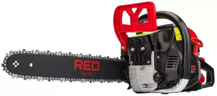 Бензопила RED TECHNIC RTPSP0035, бензопила, мотопила, ланцюгова пилка, бензопила 4,25 кВт / 5,7 к.с.