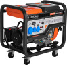 Генератор дизельний Kraft Dele KD3235 8 кВт, 230 В, 1 фаза, електростарт, AVR, 12 В, колеса та ручки