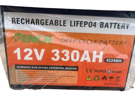 Акумулятор ENCH LiFePO4 12 V 330 Ah (4224Wh) Deep Cycle