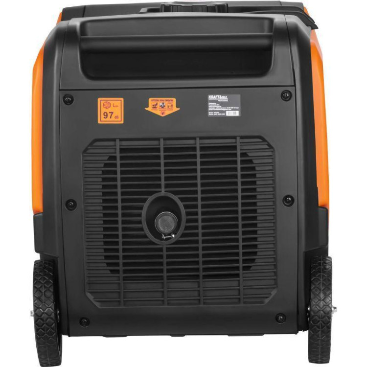 Генератор інверторний Kraft Dele KD3157 4.3 кВт, бензиновий, 230 В, мідна обмотка, USB, ручний старт
