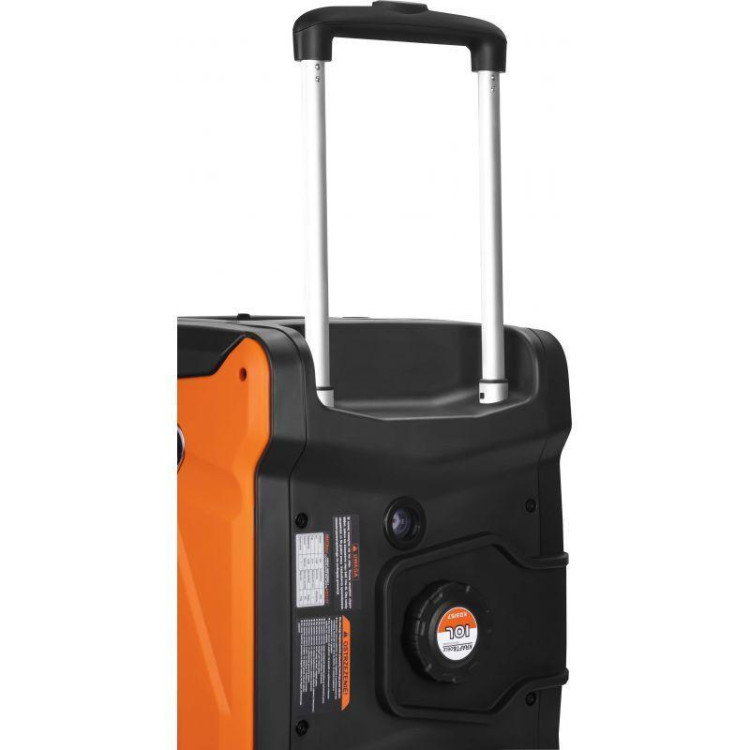 Генератор інверторний Kraft Dele KD3157 4.3 кВт, бензиновий, 230 В, мідна обмотка, USB, ручний старт