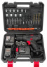 Дриль-шуруповерт акумуляторний RED TECHNIC RTWA0033, бездротовий дриль-шуруповерт, Li-Ion дриль-шуруповерт