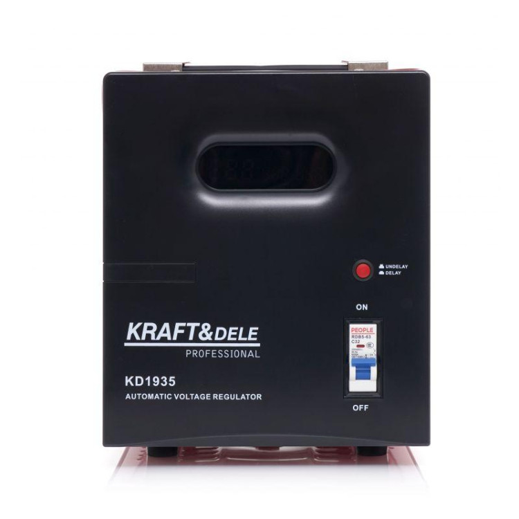 Стабілізатор напруги Kraft Dele KD1935, стабілізатор напруги, стабілізатор 220в, стабілізатор для дому