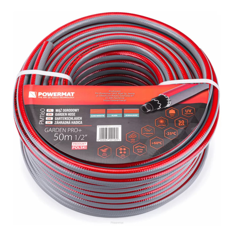 Садовий шланг GARDEN PRO+ 1/2" 50 м, шланг для поливу, шланг для поливу, садовий шланг 50 м