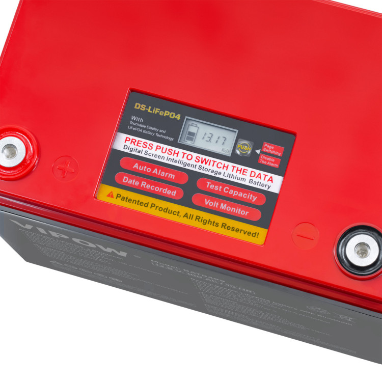 Акумулятор LiFePO4 100Ah Bluetooth, літій-залізо-фосфатний акумулятор, акумулятор 12v lifepo4