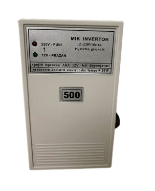 Інвертор перетворювач із правильною синусоїдою MIK-500V, інвертор чистий синус, синусний інвертор