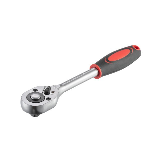 Рукоятка з храповим механізмом на 24 зуби 1/2'' CrV INTERTOOL HT-2106, храповий ключ, тріскачка на 24 зуби