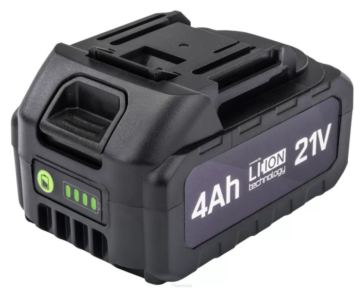 Болгарка (кутова шліфувальна машина) акумуляторна Powermat PM-SZK-4AHM, акумуляторна кутова шліфувальна машина