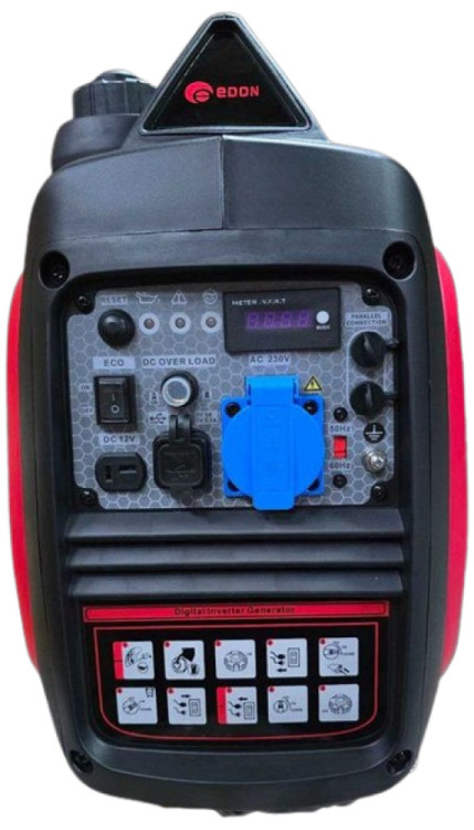 Інверторний генератор EDON ED-H2900IS, бензиновий генератор 2 кВт, портативний генератор для дому, дачі та кемпінгу