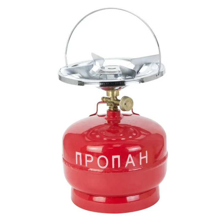 Комплект газовий кемпінг SIGMA 2903211 5 л, пальник 2200 Вт, витрата газу 145 г/год, для туризму та дачі