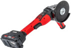 Болгарка (кутова шліфувальна машина) акумуляторна RED TECHNIC RTSZK0140, акумуляторна кутова шліфувальна машина