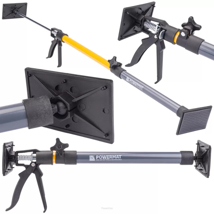 Телескопічна опора для гіпсокартону Powermat PM-PT-50115T, підпірка монтажна для гіпсокартону