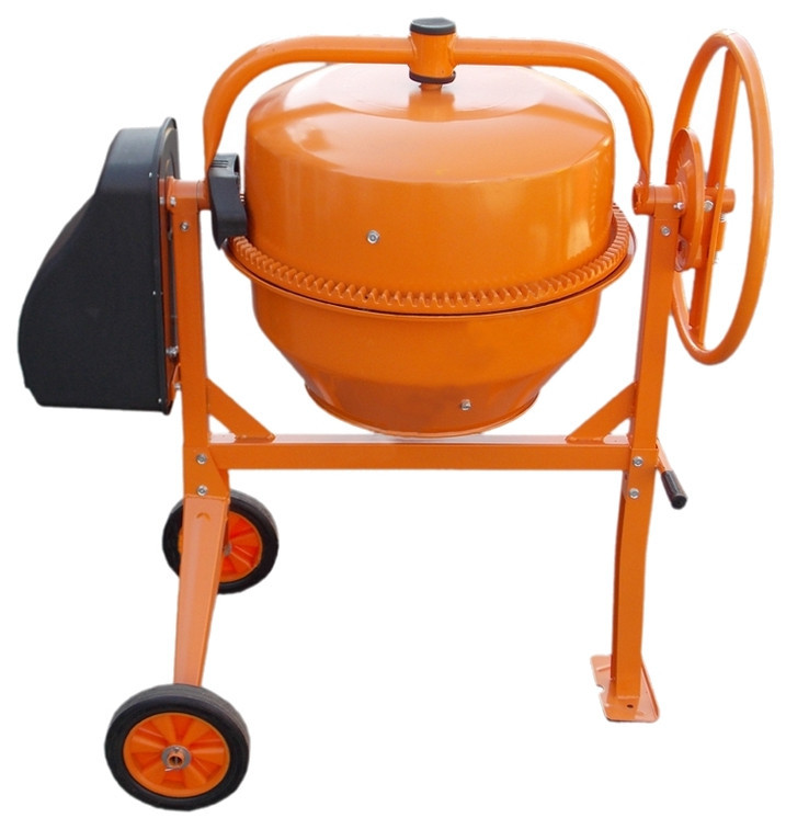 Бетонозмішувач Кентавр БМ-140Е, електричний двигун, місткість бака 140 л