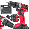 Ударний дриль-шуруповерт акумуляторний RED TECHNIC RTWA0076, ударний шуруповерт RED TECHNIC