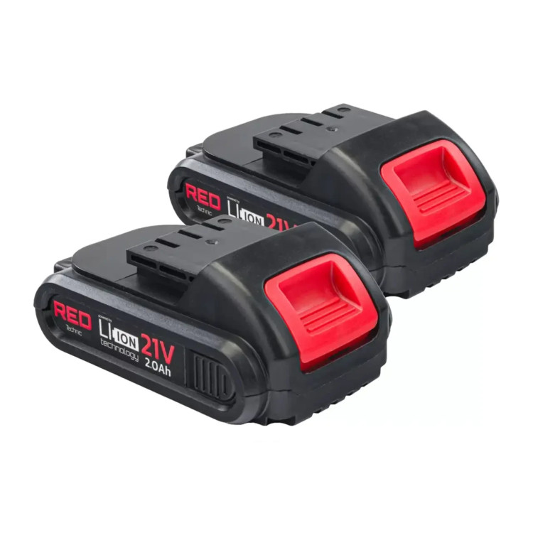 Ударний дриль-шуруповерт акумуляторний RED TECHNIC RTWA0076, ударний шуруповерт RED TECHNIC