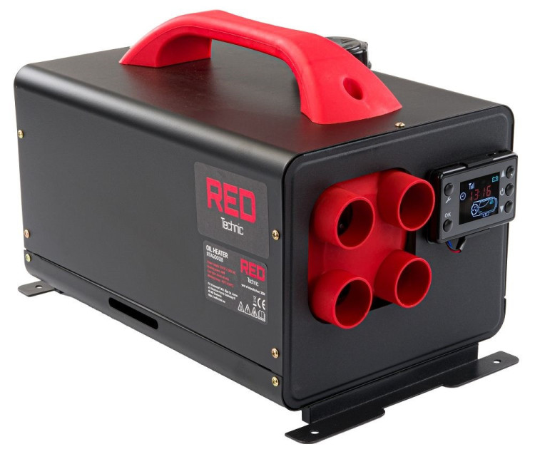 Обігрівач дизельний автомобільний 8 кВт RED TECHNIC RTAGO0128 12, 24, 230 В