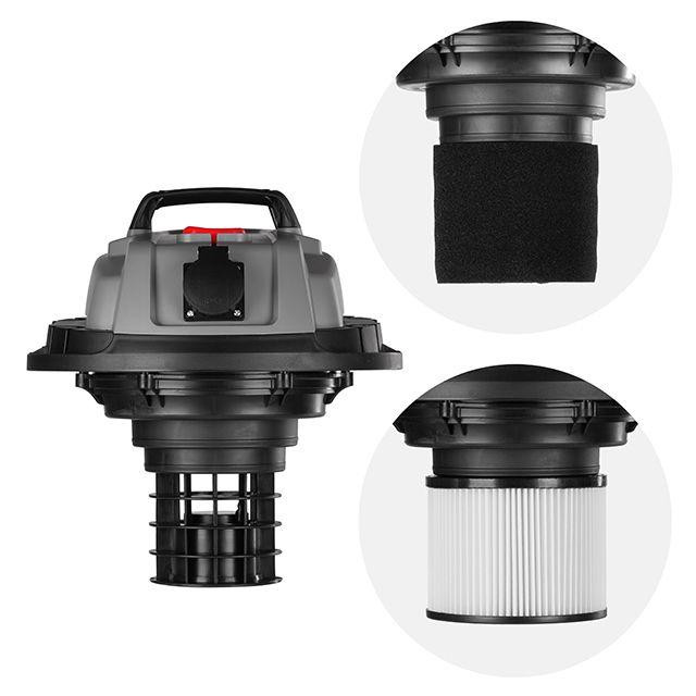 Пилосос будівельний INTERTOOL DT-1025