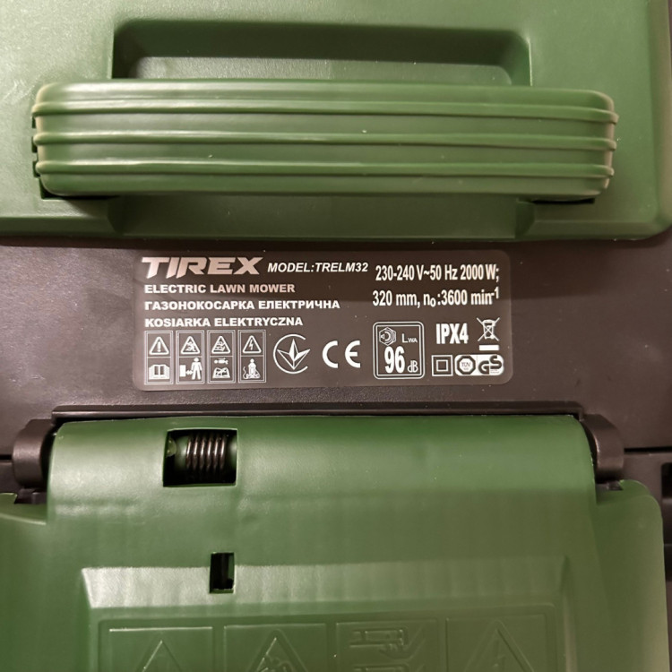 Електрична газонокосарка TIREX TRLM32E