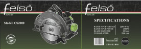 Пила дискова CS2000 Felső