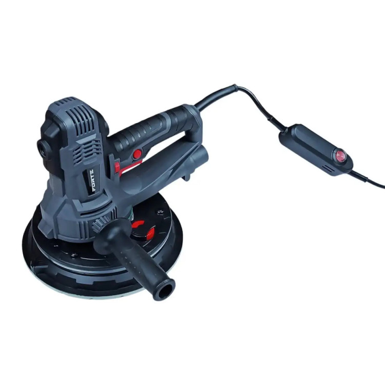 Шліфмашина для бетону Forte DWS 180 VL 800 Вт, 180 мм, 1200-2300 об./хв, з пилозбірником, LED-підсвіткою