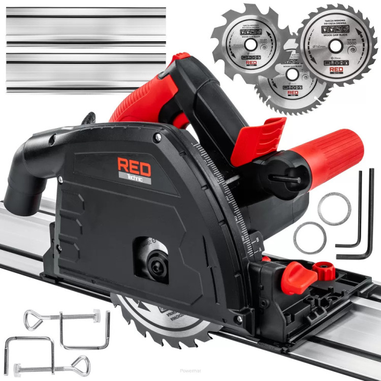 Занурювальна дискова пилка RED TECHNIC RTPZ0129, занурювальна дискова пилка, дискова пилка з зануренням